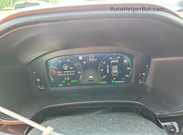5J6RS6H93TL010364 2026 HONDA CR-V Blue Widok zestawu wskaźników