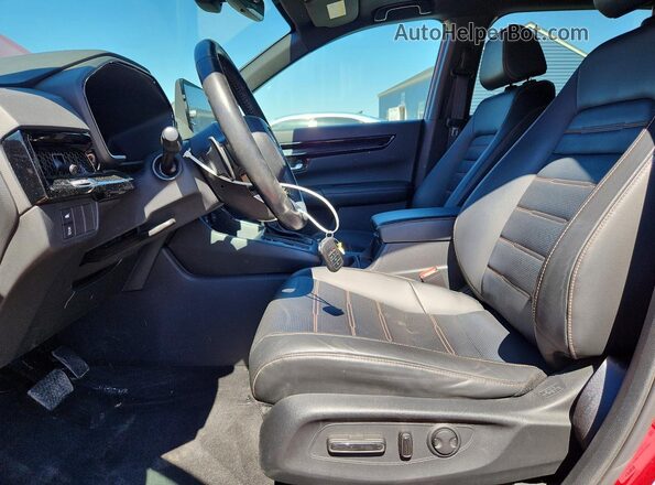 5J6RS6H94PL006491 2023 HONDA CR-V Red Front interior view