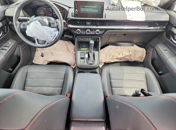 5J6RS6H96PL008212 2023 HONDA CR-V Серебряный Вид панели приборов