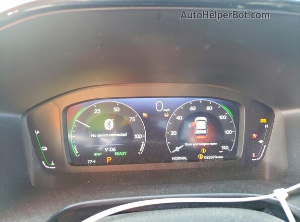 5J6RS6H97TL010089 2026 HONDA CR-V Черный Вид щитка приборов