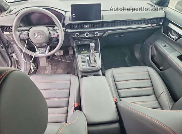 5J6RS6H99PL013372 2023 HONDA CR-V Silver Առջևի վահանակի տեսք