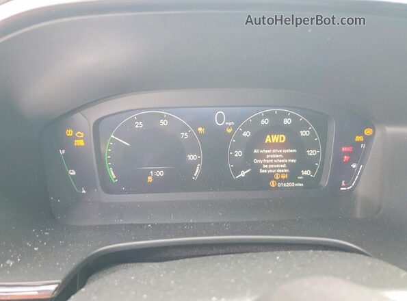 5J6RS6H99TL003807 2026 HONDA CR-V Black Вид щитка приладів