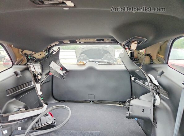 5J6RS6H9XSL002969 2025 HONDA CR-V Gray უკანა სავარძლების ხედი