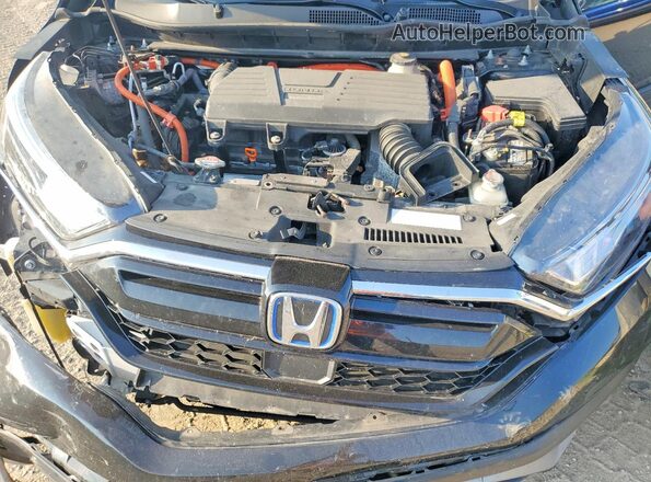 5J6RT6H80NL013343 2022 HONDA CR-V Black Engine compartment view