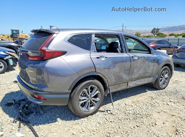 5J6RT6H83NL022604 2022 HONDA CR-V Charcoal Задня права чверть