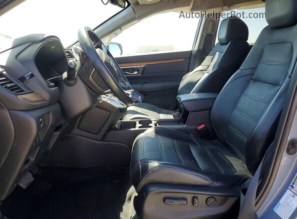 5J6RT6H85NL009062 2022 HONDA CR-V Gray Front interior view