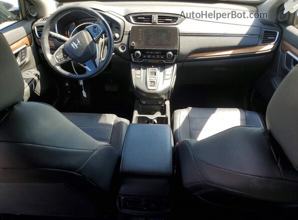 5J6RT6H85NL009062 2022 HONDA CR-V Gray Dashboard view