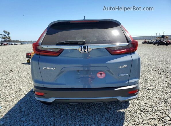 5J6RT6H85NL009062 2022 HONDA CR-V Gray Rear view