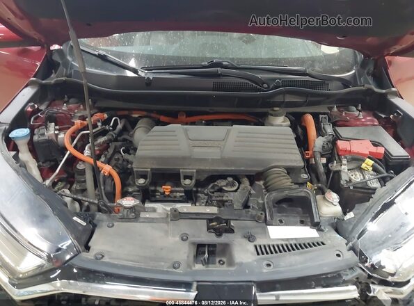 5J6RT6H89NL017357 2022 HONDA CR-V Red Engine compartment view