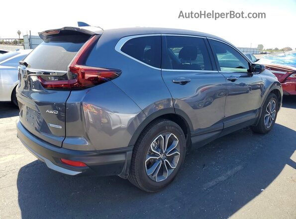 5J6RT6H89NL032425 2022 HONDA CR-V Gray Trasero derecho