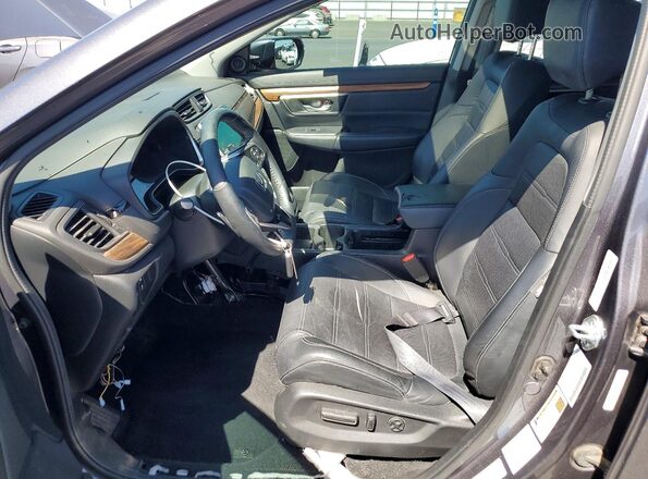 5J6RT6H89NL032425 2022 HONDA CR-V Gray Vista interior delantera