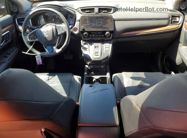5J6RT6H89NL032425 2022 HONDA CR-V Gray Vista del salpicadero