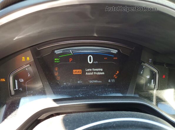 5J6RT6H90NL044309 2022 HONDA CR-V Красный Вид щитка приборов