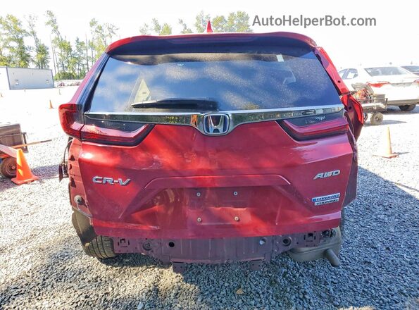 5J6RT6H90NL044309 2022 HONDA CR-V Красный Вид сзади
