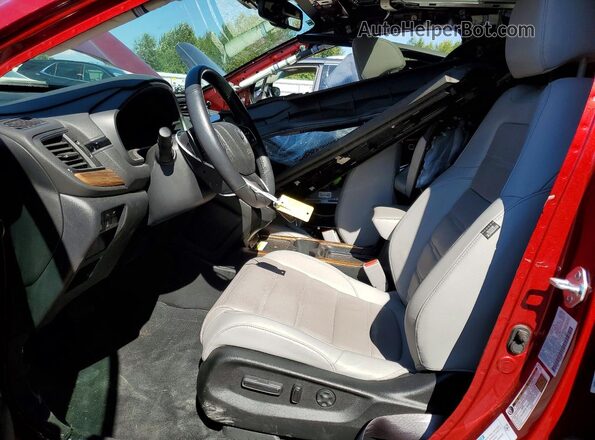 5J6RT6H90NL044309 2022 HONDA CR-V Красный Вид салона спереди