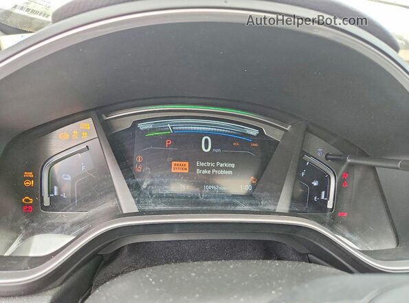 5J6RT6H92NL003454 2022 HONDA CR-V Белый Вид щитка приборов