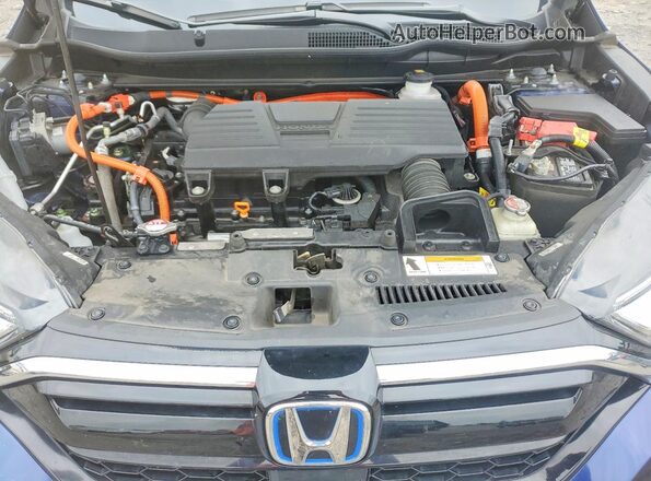 5J6RT6H92NL022330 2022 HONDA CR-V Blue ძრავის განყოფილების ხედი
