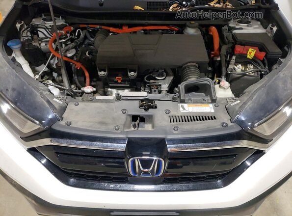 5J6RT6H92NL039094 2022 HONDA CR-V White ძრავის განყოფილების ხედი