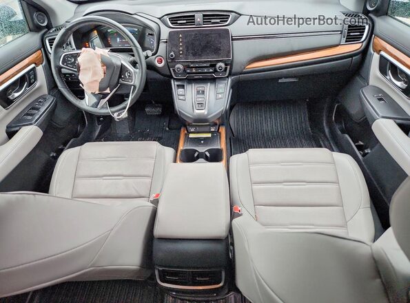 5J6RT6H97NL055114 2022 HONDA CR-V Blue Vista del salpicadero