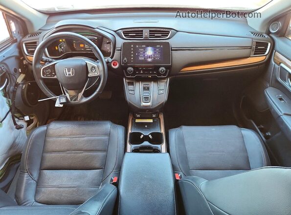 5J6RT6H98NL010229 2022 HONDA CR-V Серый Вид панели приборов