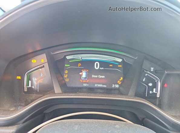 5J6RT6H98NL010229 2022 HONDA CR-V Серый Вид щитка приборов