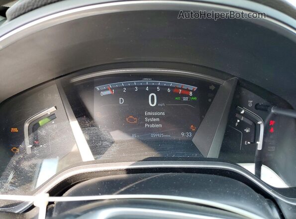 5J6RW1H50KA015522 2019 HONDA CR-V Черный Вид щитка приборов