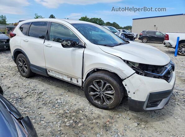 5J6RW1H51MA005357 2021 HONDA CR-V Белый Передняя правая четверть