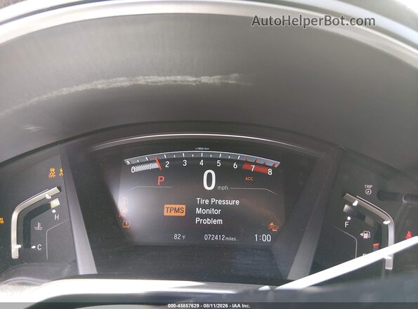 5J6RW1H52KA040907 2019 HONDA CR-V White Հետևի նստատեղերի տեսք