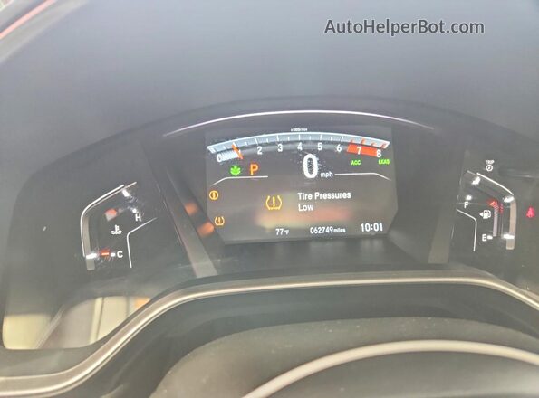5J6RW1H52ML005663 2021 HONDA CR-V Белый Вид щитка приборов
