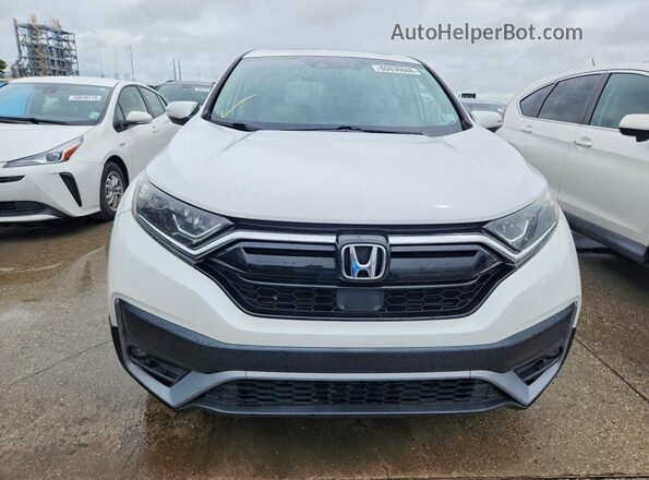 5J6RW1H52ML005663 2021 HONDA CR-V Белый Вид спереди