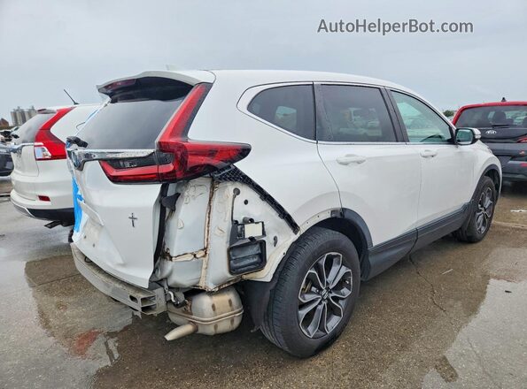 5J6RW1H52ML005663 2021 HONDA CR-V Белый Задняя правая четверть