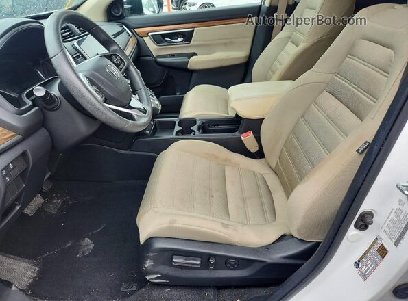 5J6RW1H52ML005663 2021 HONDA CR-V Белый Вид салона спереди