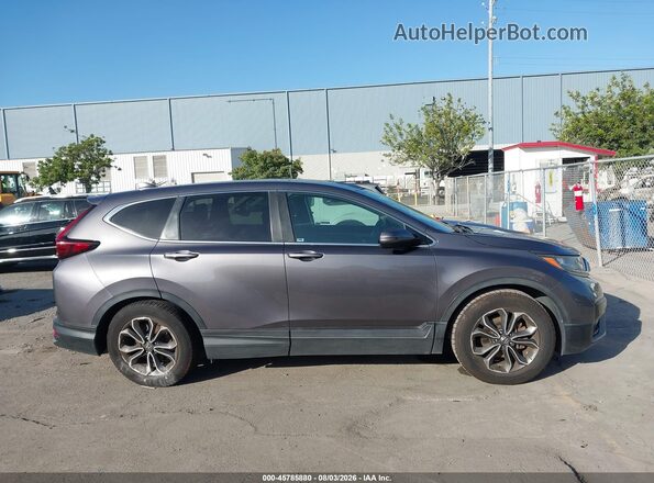 5J6RW1H53MA006865 2021 HONDA CR-V Gray Widok wnętrza z tyłu