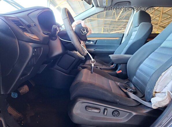5J6RW1H54KA015717 2019 HONDA CR-V Gray Widok wnętrza z przodu