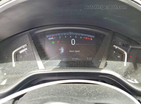 5J6RW1H54ML003543 2021 HONDA CR-V Gray ხელსაწყოთა პანელის ხედი
