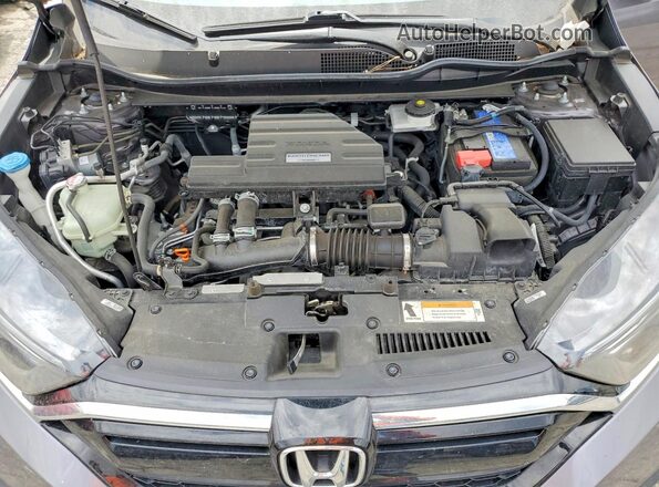 5J6RW1H54ML003543 2021 HONDA CR-V Gray ძრავის განყოფილების ხედი