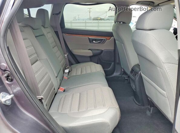 5J6RW1H54ML003543 2021 HONDA CR-V Gray უკანა სალონის ხედი
