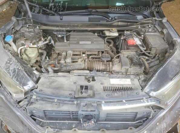 5J6RW1H55KA010462 2019 HONDA CR-V Gray Вид задньої частини салону