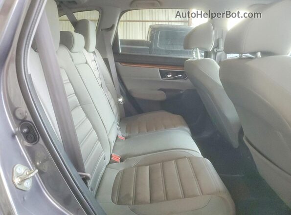 5J6RW1H55KA010462 2019 HONDA CR-V Gray Вид задніх сидінь