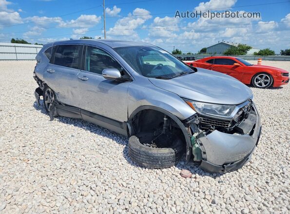 5J6RW1H56JA009268 2018 HONDA CR-V Silver Передня права чверть