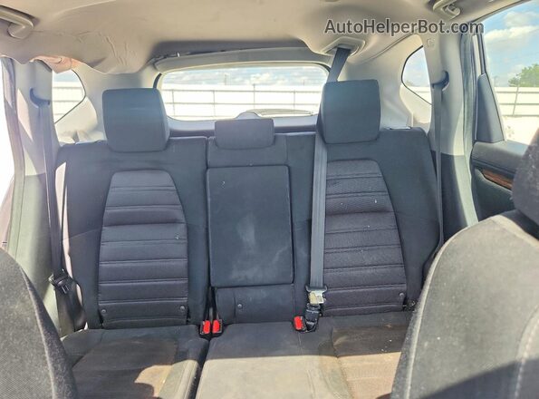 5J6RW1H56JA009268 2018 HONDA CR-V Silver Вид задніх сидінь
