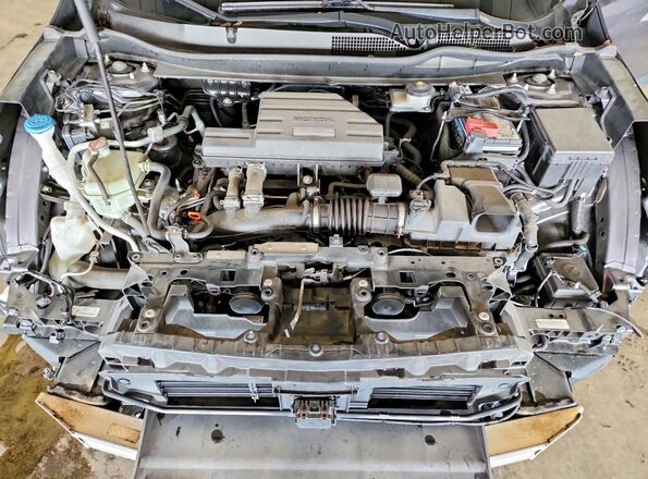 5J6RW1H56LL006183 2020 HONDA CR-V Gray ძრავის განყოფილების ხედი