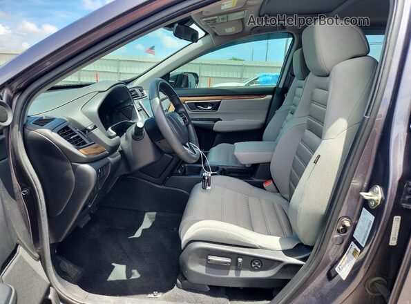 5J6RW1H56LL006183 2020 HONDA CR-V Gray წინა სალონის ხედი