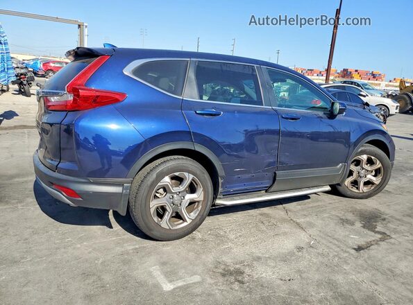 5J6RW1H57JA004550 2018 HONDA CR-V Blue Trasero derecho