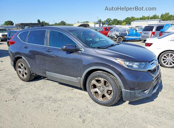 5J6RW1H57KA048940 2019 HONDA CR-V Угольный Передняя правая четверть