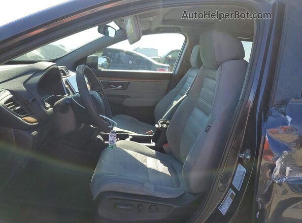 5J6RW1H57KA048940 2019 HONDA CR-V Угольный Вид салона спереди