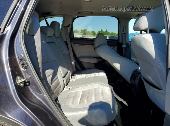 5J6RW1H57KA048940 2019 HONDA CR-V Угольный Вид задней части салона