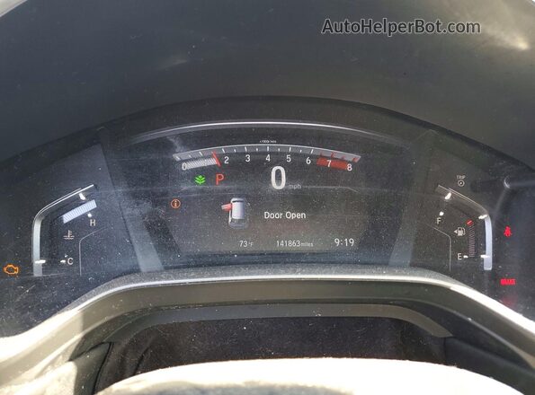 5J6RW1H57KA048940 2019 HONDA CR-V Угольный Вид щитка приборов