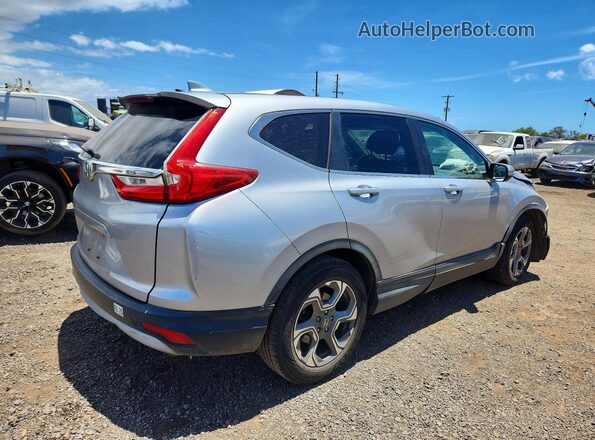 5J6RW1H58JA005304 2018 HONDA CR-V Silver Rear right