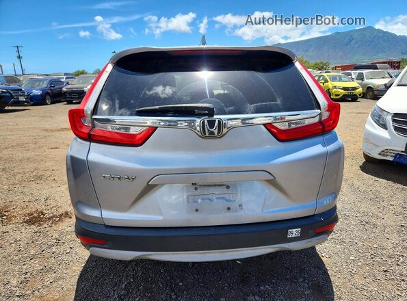 5J6RW1H58JA005304 2018 HONDA CR-V Silver Rear view